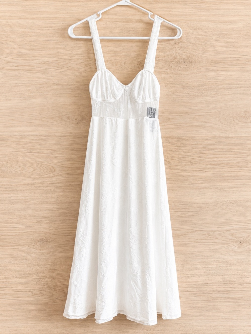 DANIELLE BERNSTEIN White Lace Slip